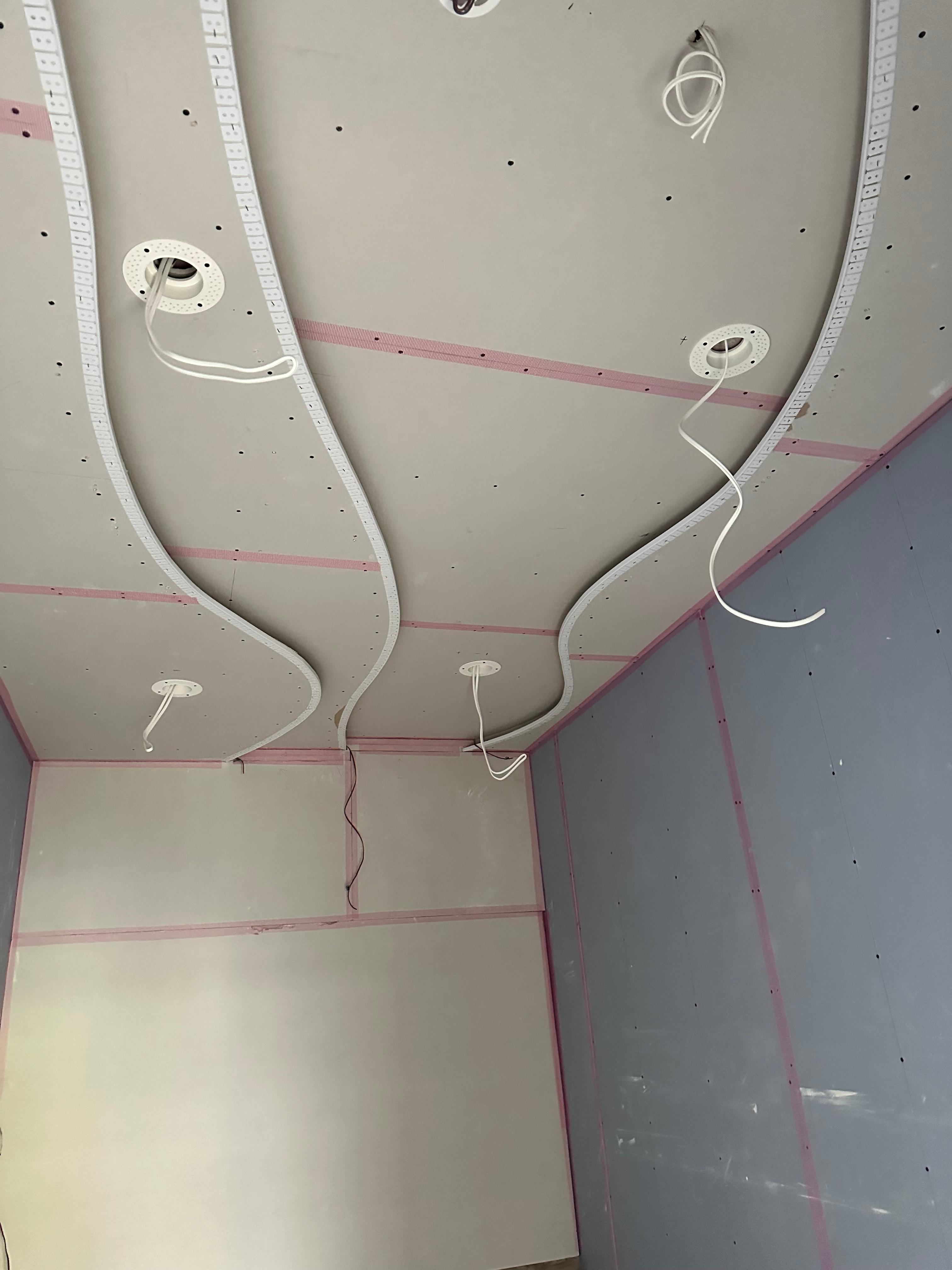 Detailed ceiling work with clean finish